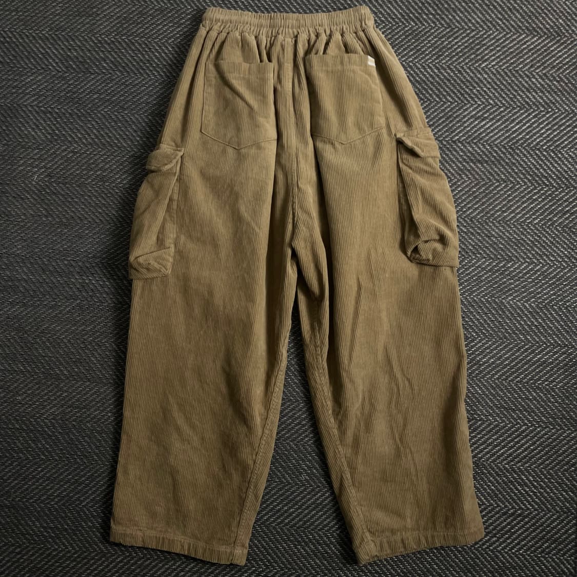 카고브로스 아메카지 코듀로이 밴딩 벌룬 카고팬츠y 3944 상품이미지5