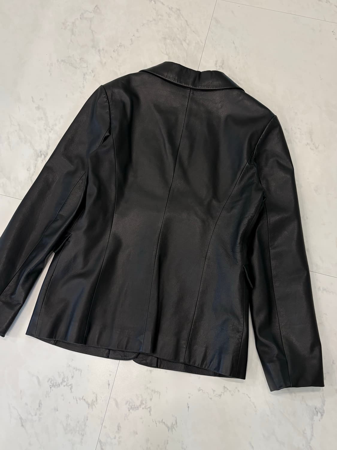 vintage sheepskin single button jacket 상품이미지4