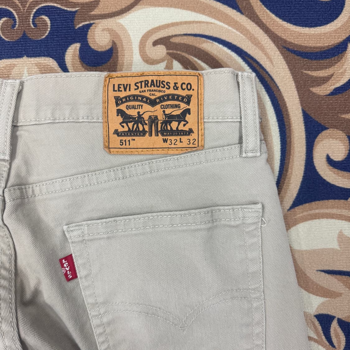 (32)리바이스 Levis 511 코튼팬츠(베이지) 상품이미지2