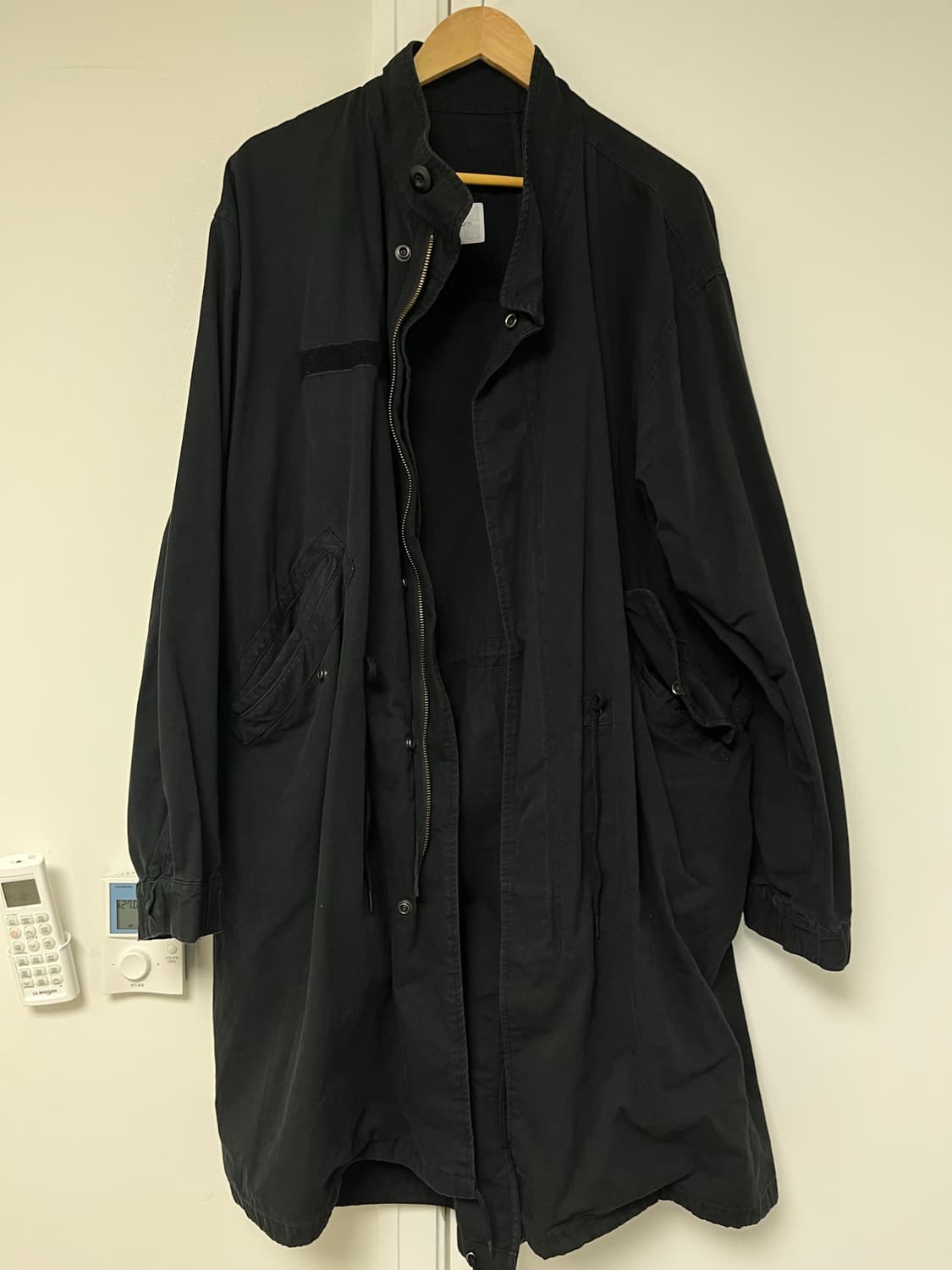 해칭룸 모즈파카 블랙 4사이즈 상품이미지1