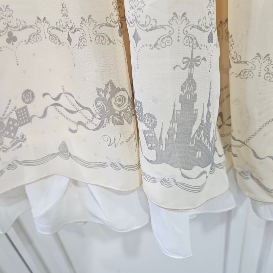 로맨틱 프린트 셔링 원피스 상품이미지4