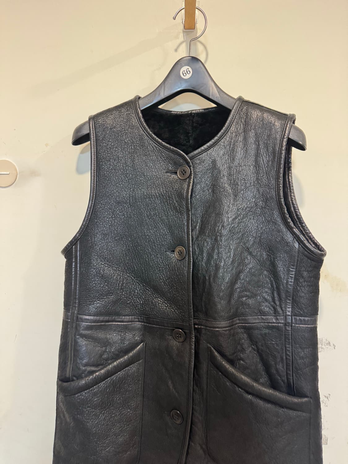 ymc 레더 양면 조끼 상품이미지5