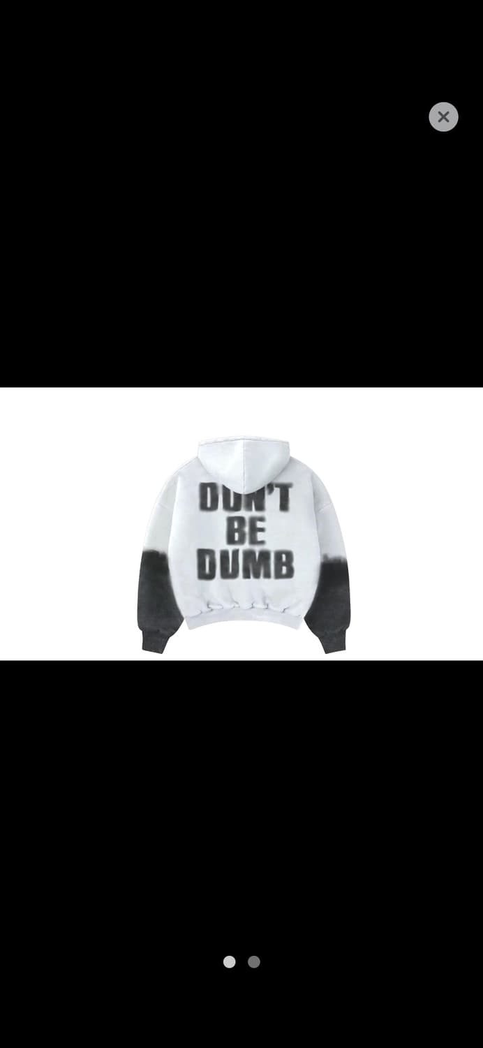 [xxl] awge asap rocky dont be dumb 후드티  상품이미지2