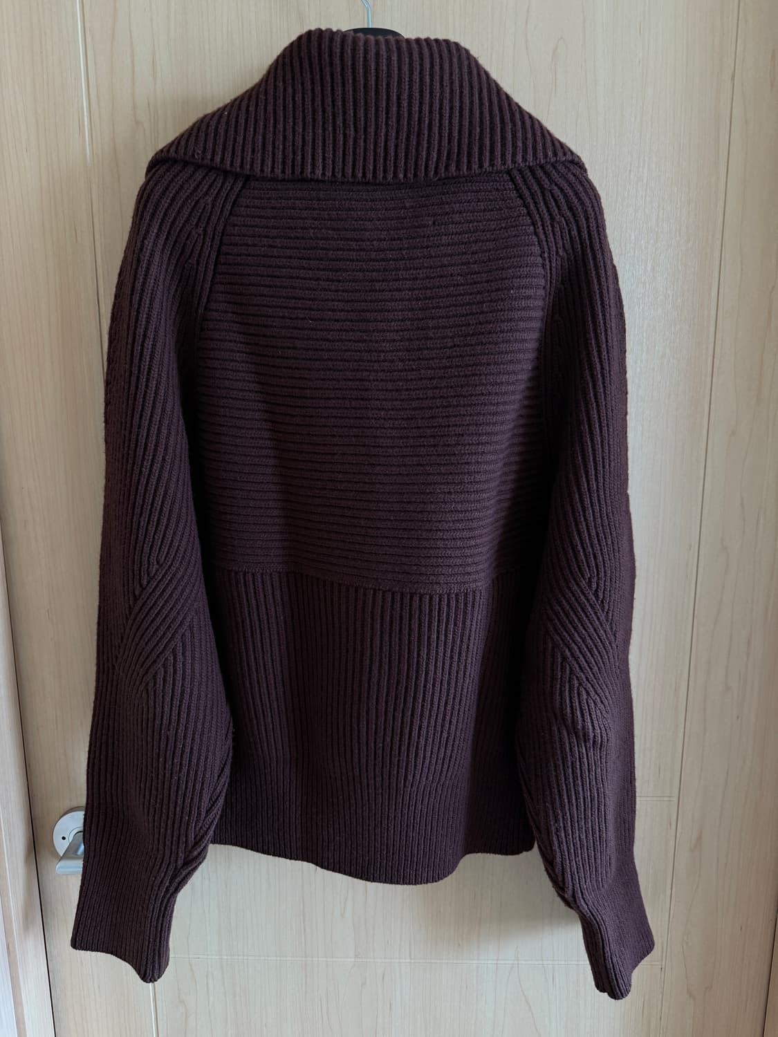 렉토 다크브라운 가디건 상품이미지2