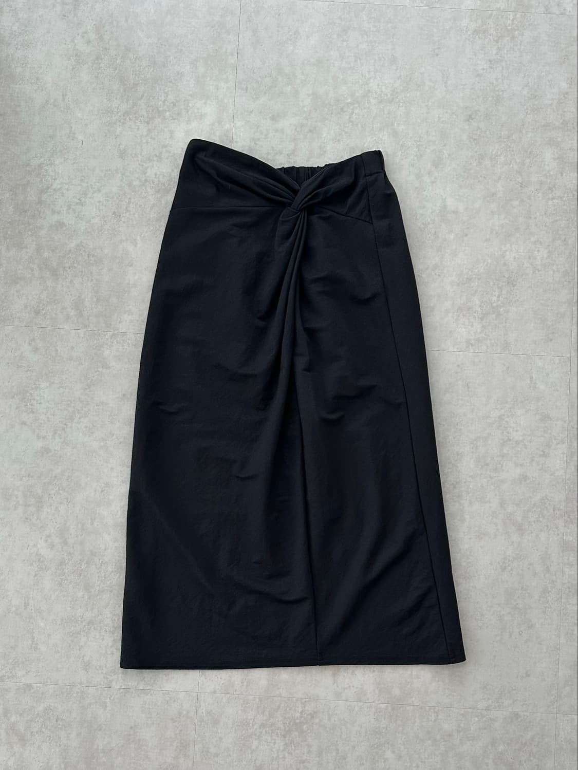 Black twist long skirt 상품이미지4
