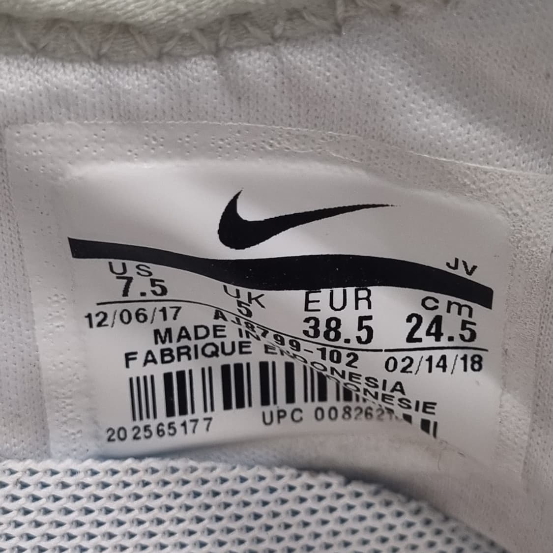 나이키 아신모던 운동화 245 상품이미지6