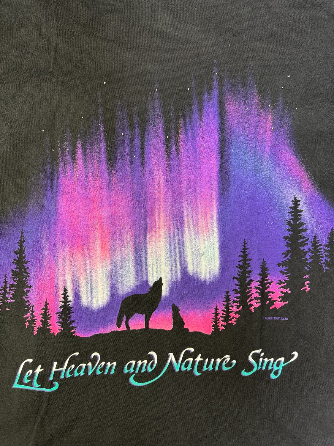빈티지 90s Let Heaven & Nature Sing 티셔츠 L 상품이미지5