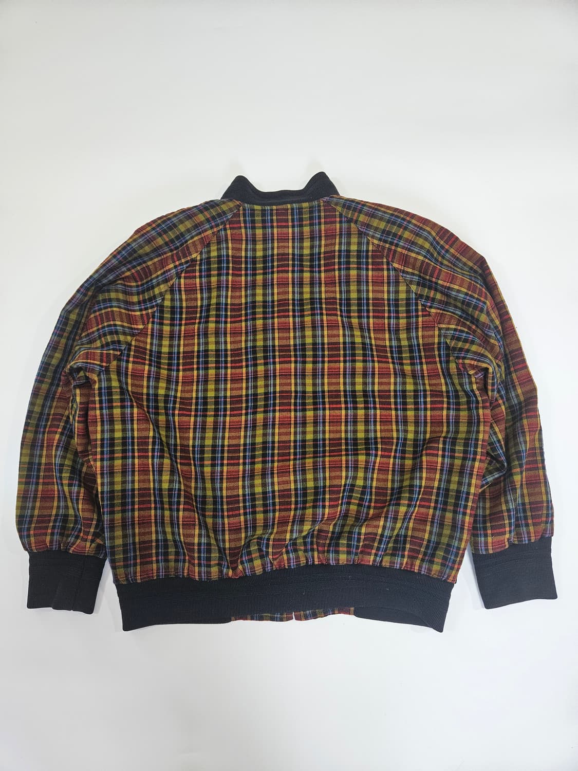 빈티지 체크 자켓 상품이미지3