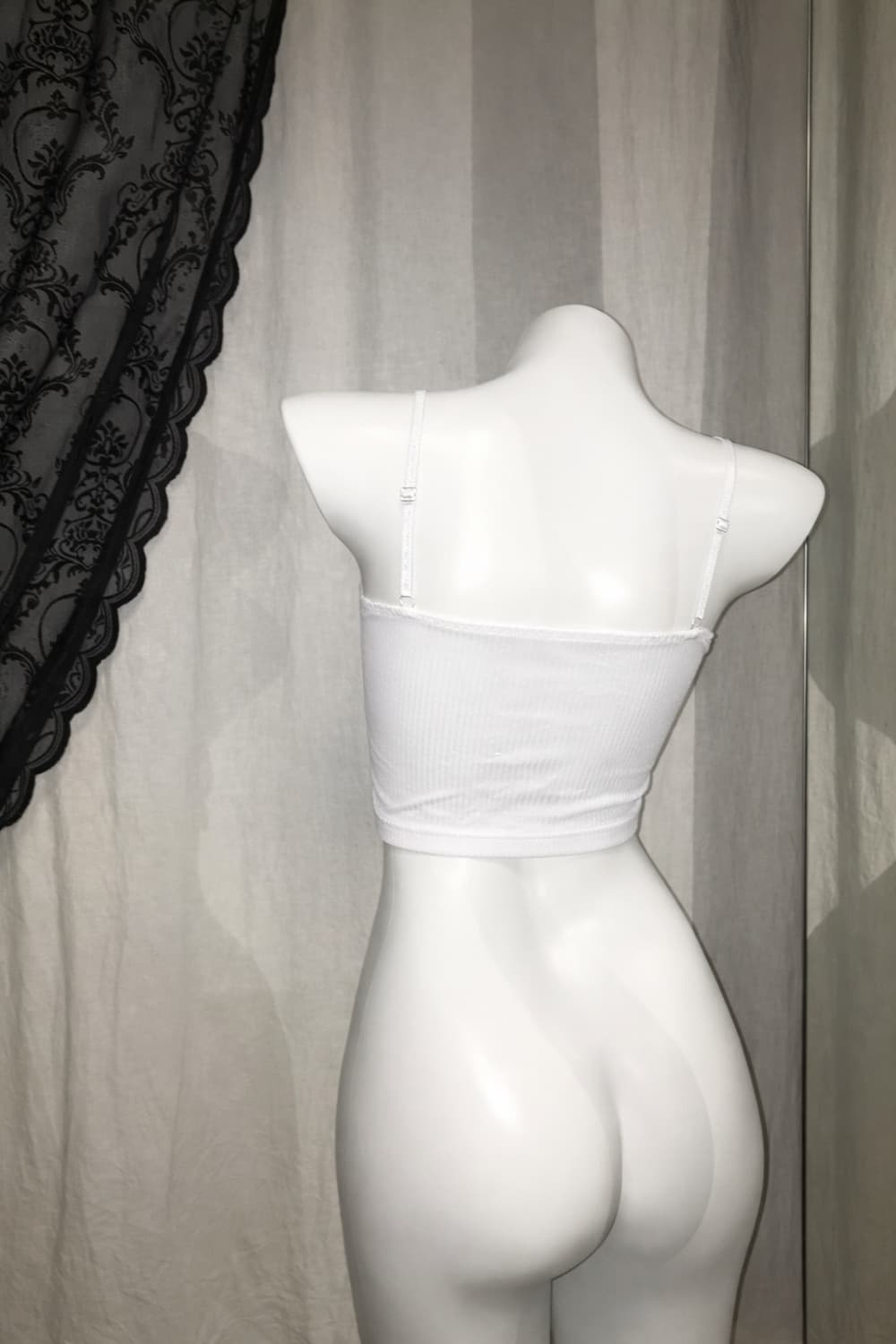 체리퀴리 레이스 브라탑 화이트/핑크/소라/네이비 쓰리타임즈포어링애즈온갸루 상품이미지3