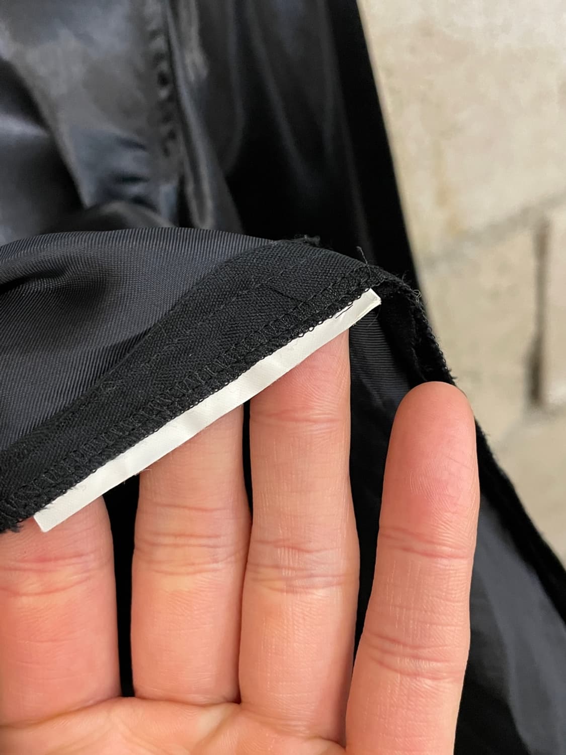 꼼데가르송 로브 드 샴브레 사틴 셔츠 상품이미지6