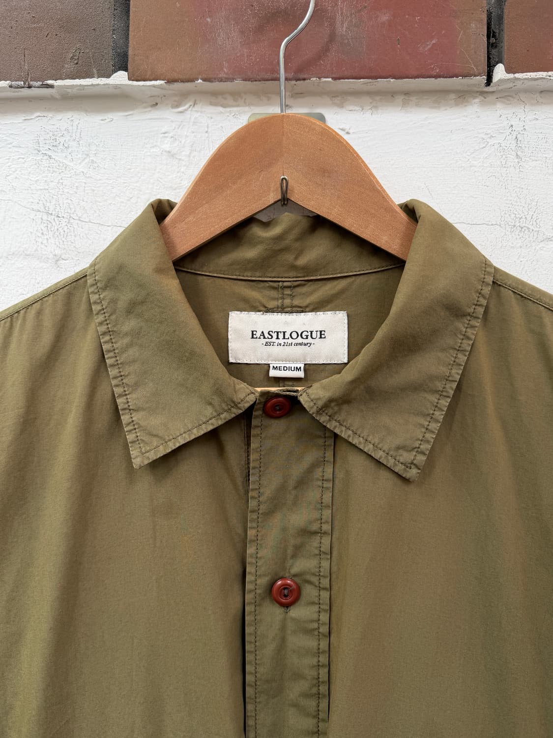 Eastlogue 이스트로그 포켓 트래킹 셔츠 올리브 M 상품이미지2