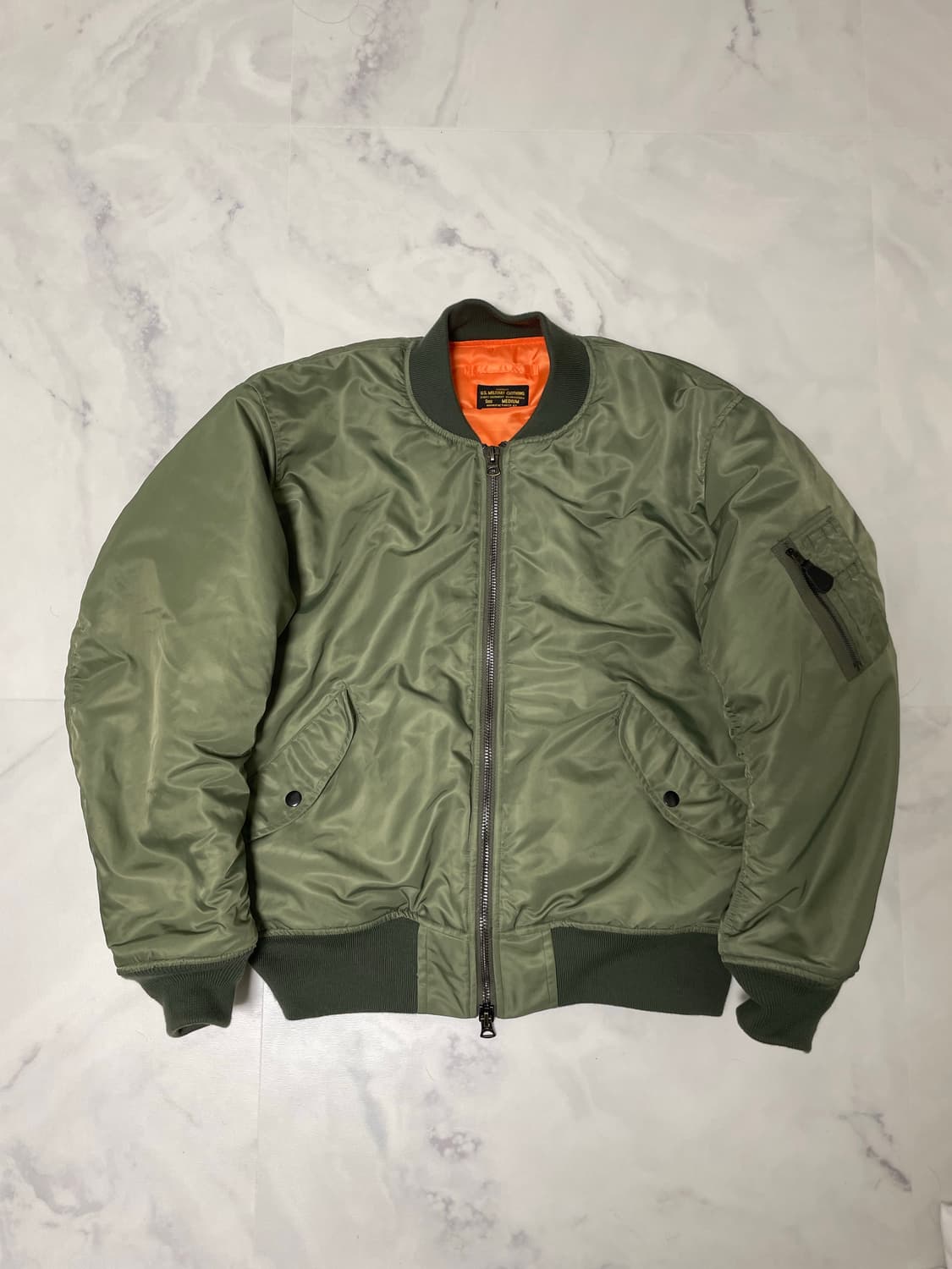 [M]브론슨 MA-1 1970년대 코리아 상품이미지3