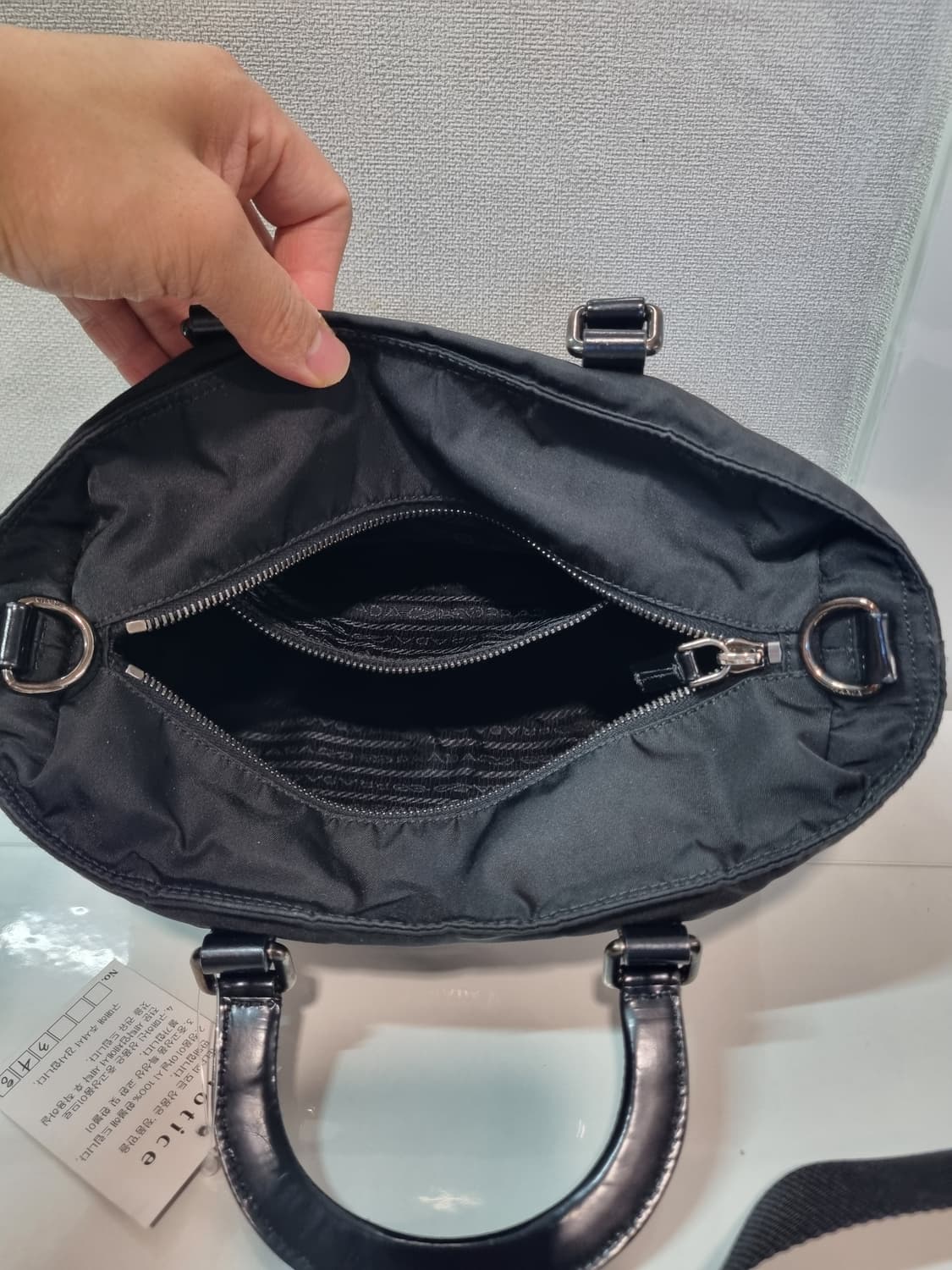 정품 프라다 미니보스턴백 크로스 상품이미지10