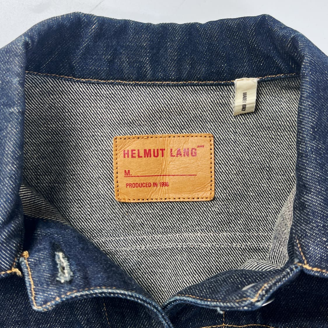 90s 헬무트랭 아카이브 데님 자켓 상품이미지7