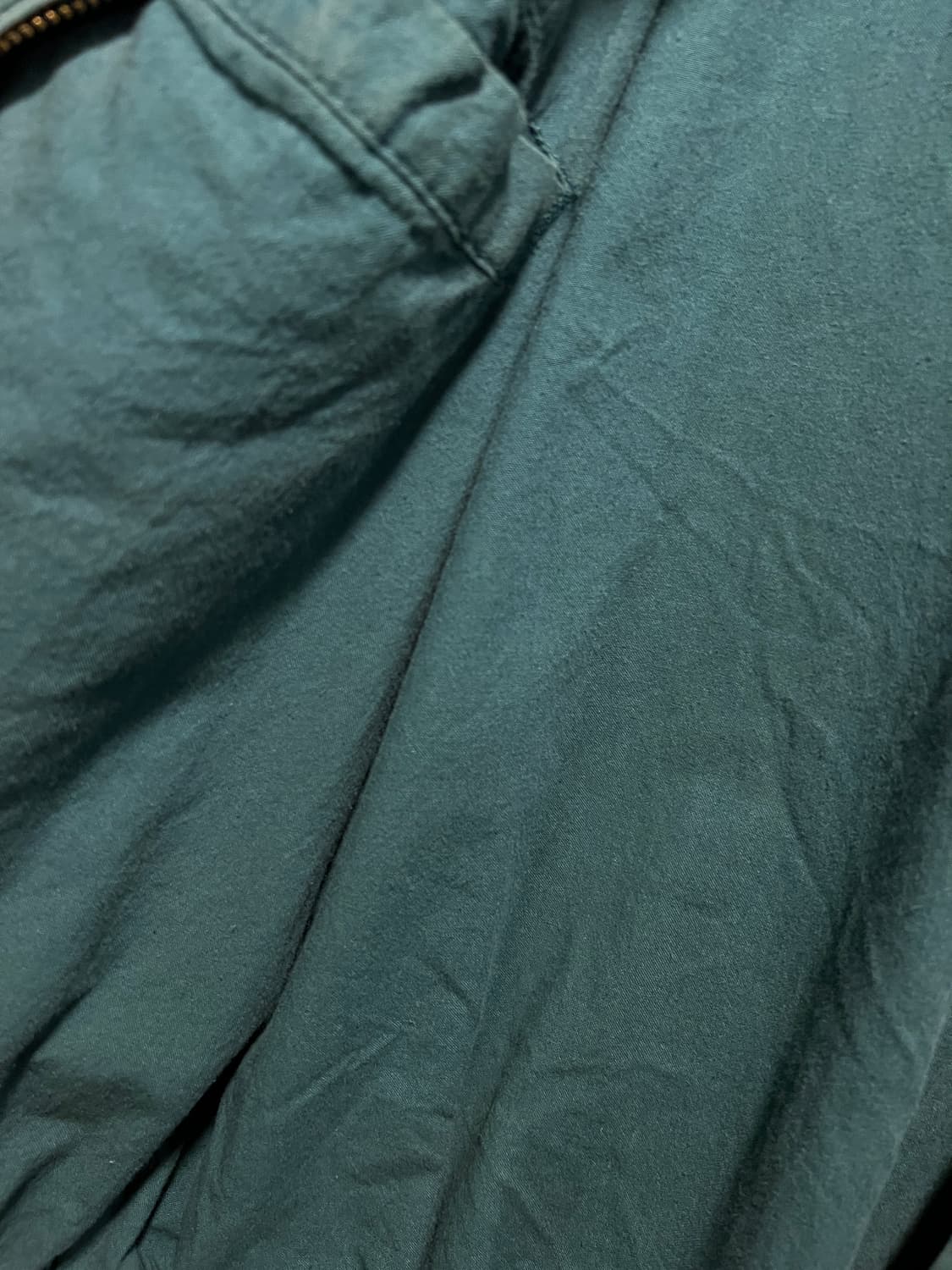 [L]80's Dunbrooke USA Made 빈티지그린 바시티 자켓 상품이미지6