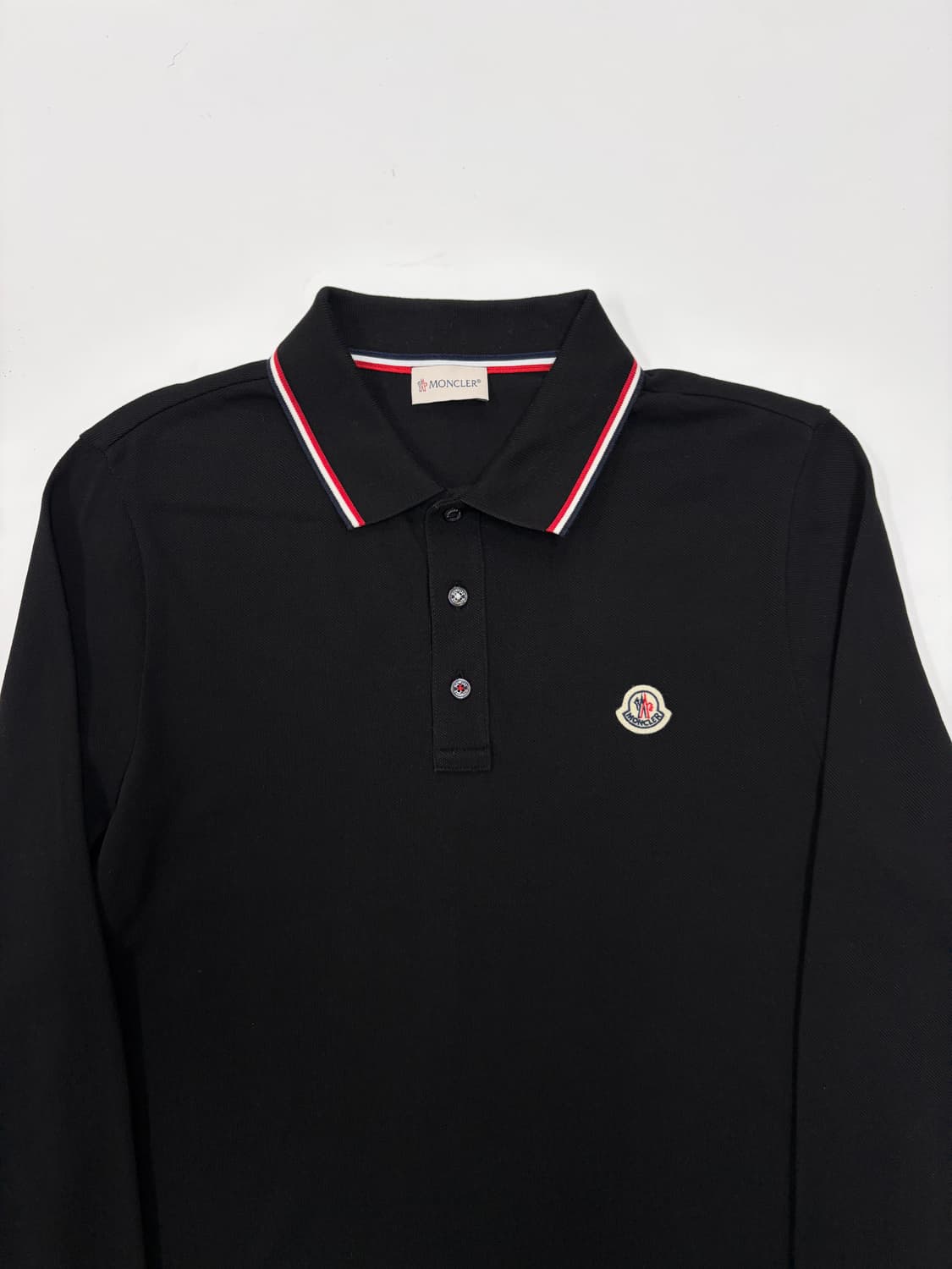 몽클레어 긴팔카라 티셔츠 상품이미지3