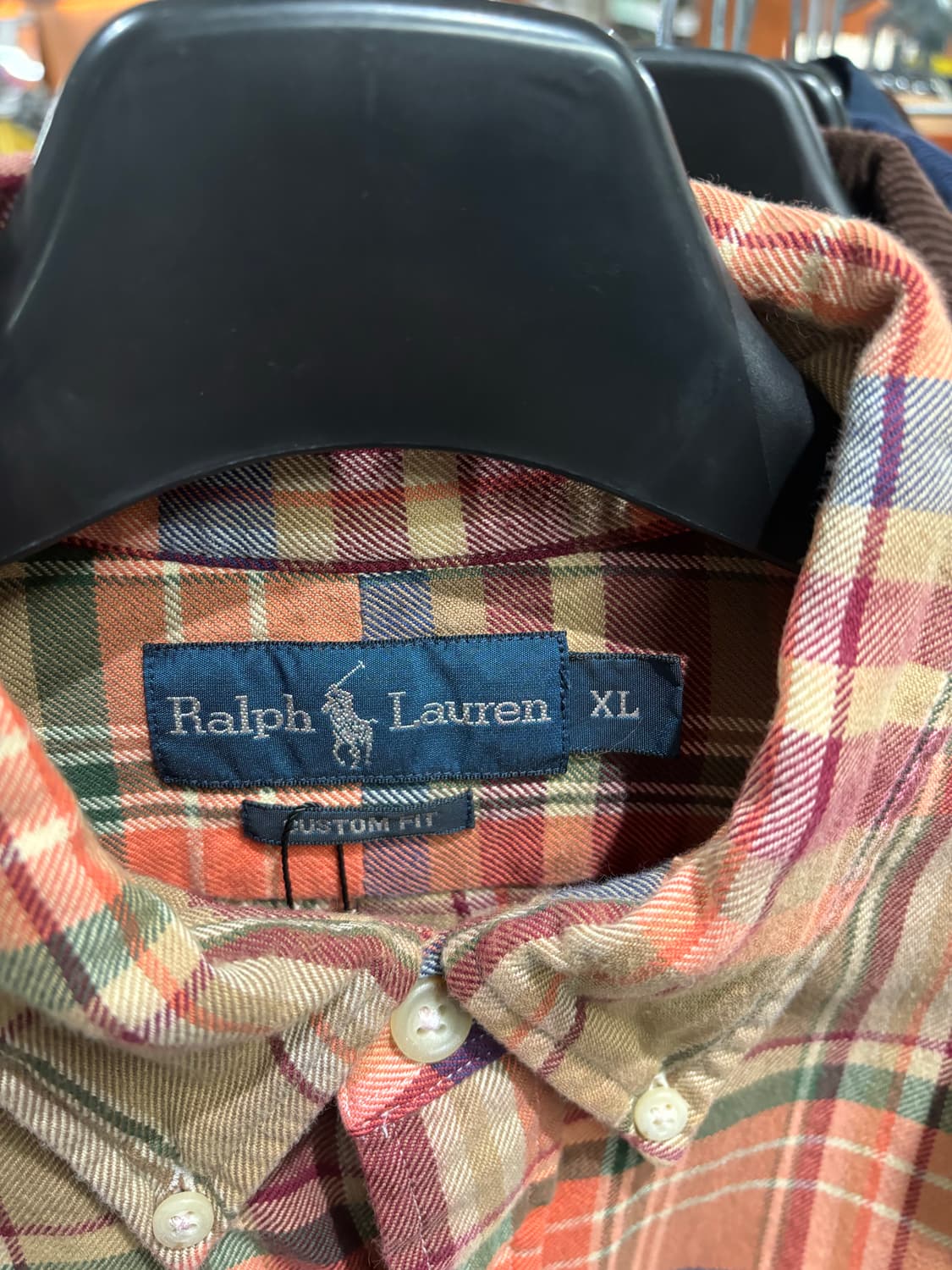 폴로 랄프로렌 체크 셔츠 상품이미지5