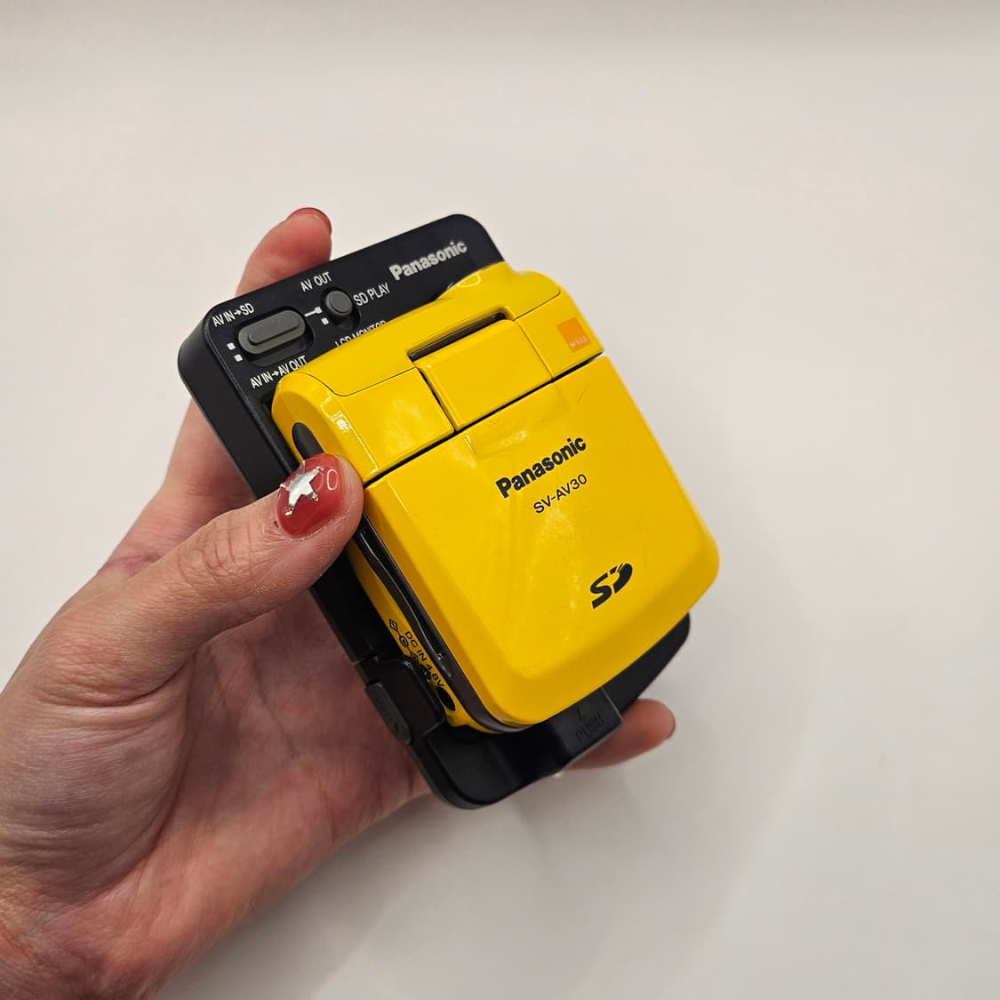 옐로우 파나소닉 디스냅 SV-AV30 /빈티지 디카 상품이미지8