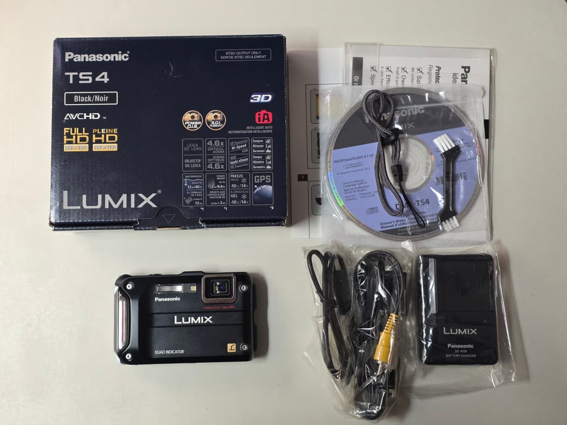 [극미품 풀박스✨️] PANASONIC LUMIX 파나소닉 루믹스 TS4 상품이미지1