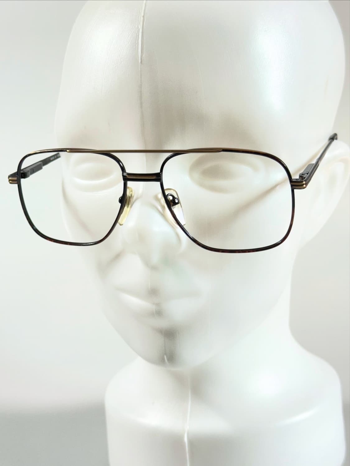 90s Priority Eyewear 엔틱 스퀘어 보잉 빈티지 안경 상품이미지8