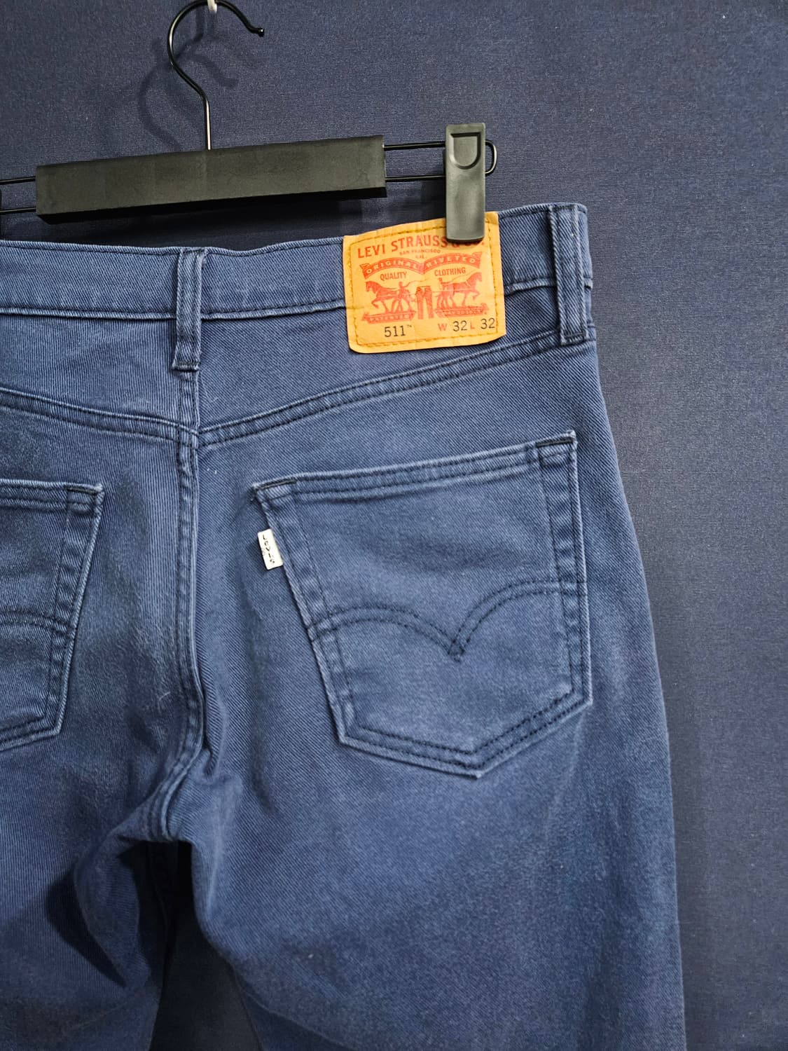 리바이스 511 다크블루 남성 슬림핏 허리 32 데님팬츠  상품이미지8