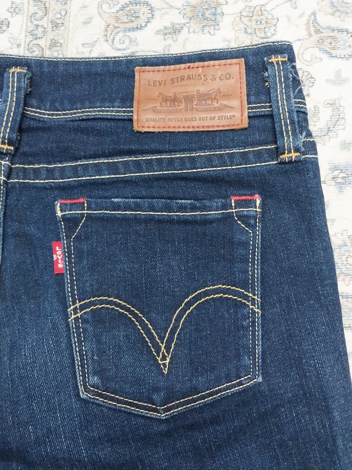 리바이스 진청 데님팬츠 29 상품이미지3