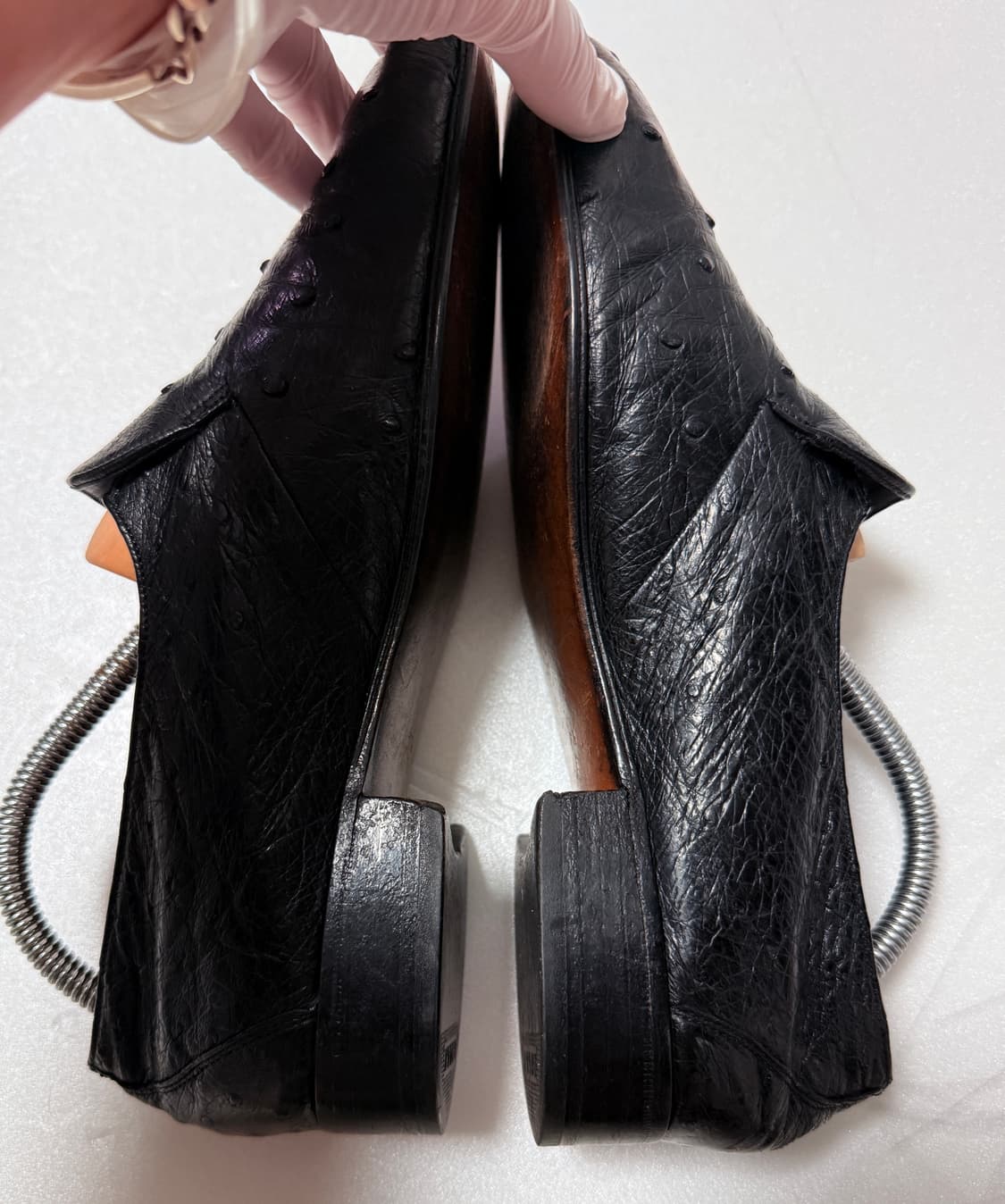 발리 BALLY 오스트리치 가죽 로퍼 / 240~245 상품이미지6