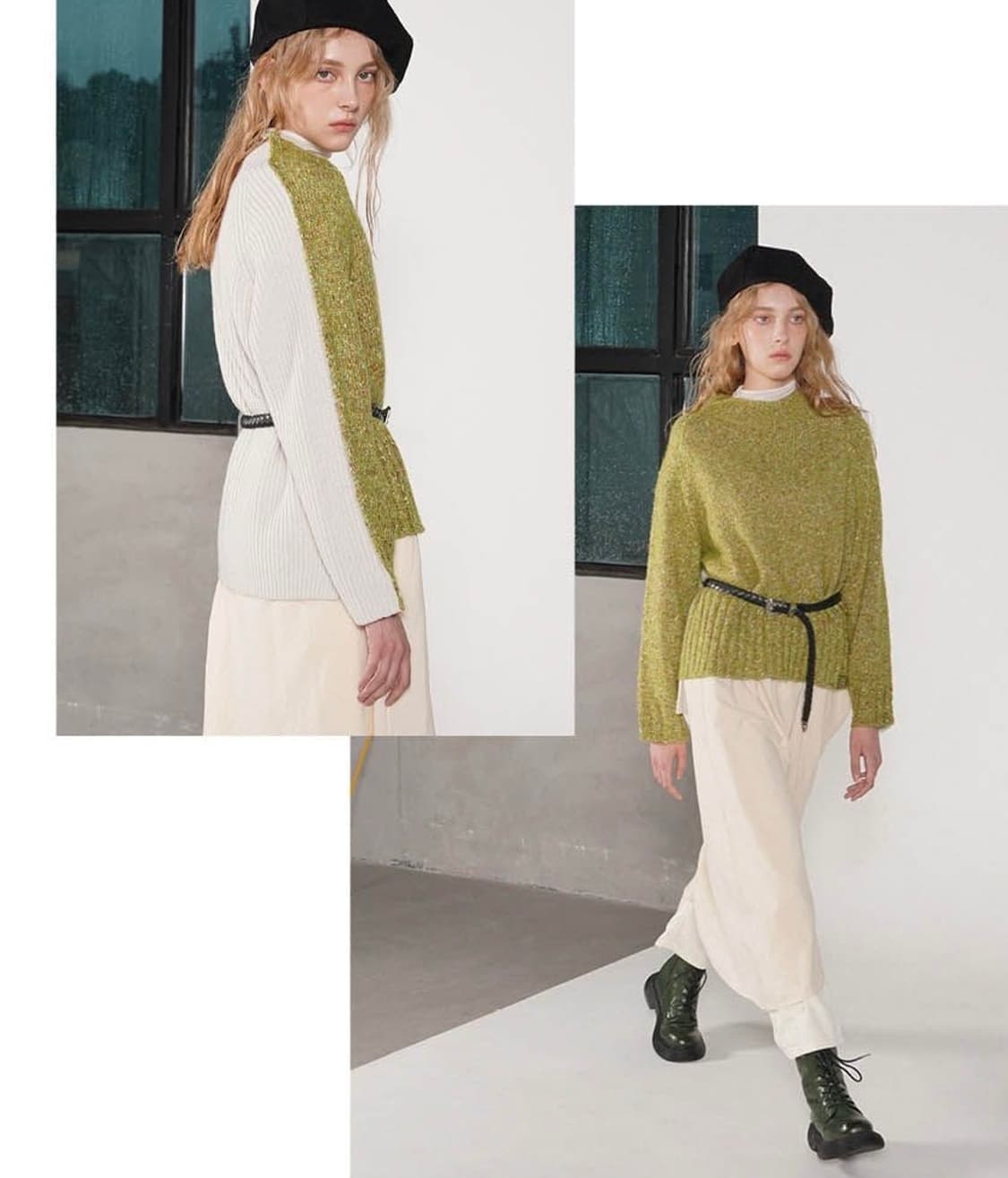 벤시몽 2022 여성 니트 L  상품이미지1