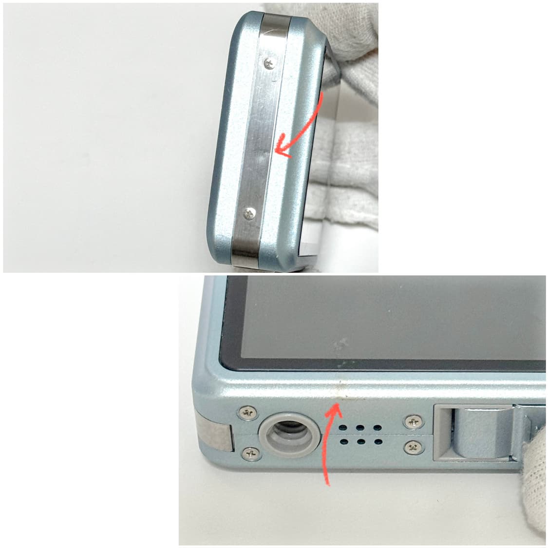 카시오 엑슬림 Z80 스카이블루 빈티지디카 상품이미지5