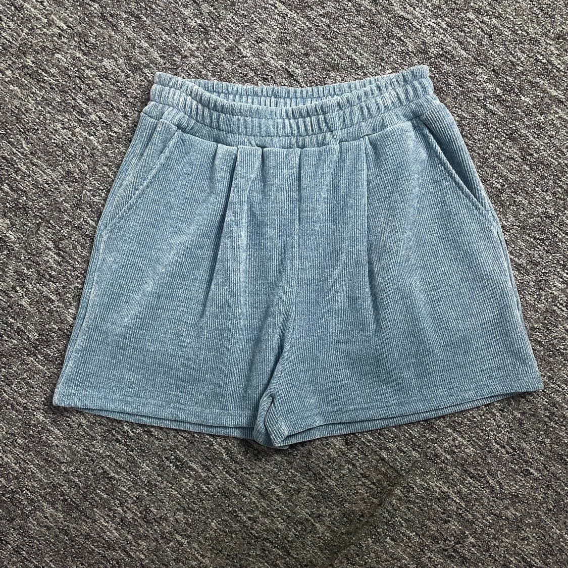 빈티지 우먼스 골지 숏 팬츠o 1374 상품이미지1