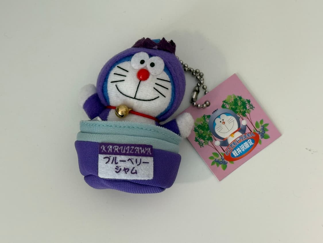 도라에몽 키링 마스코트 키홀더 블루베리 똥키링 초소형 상품이미지2