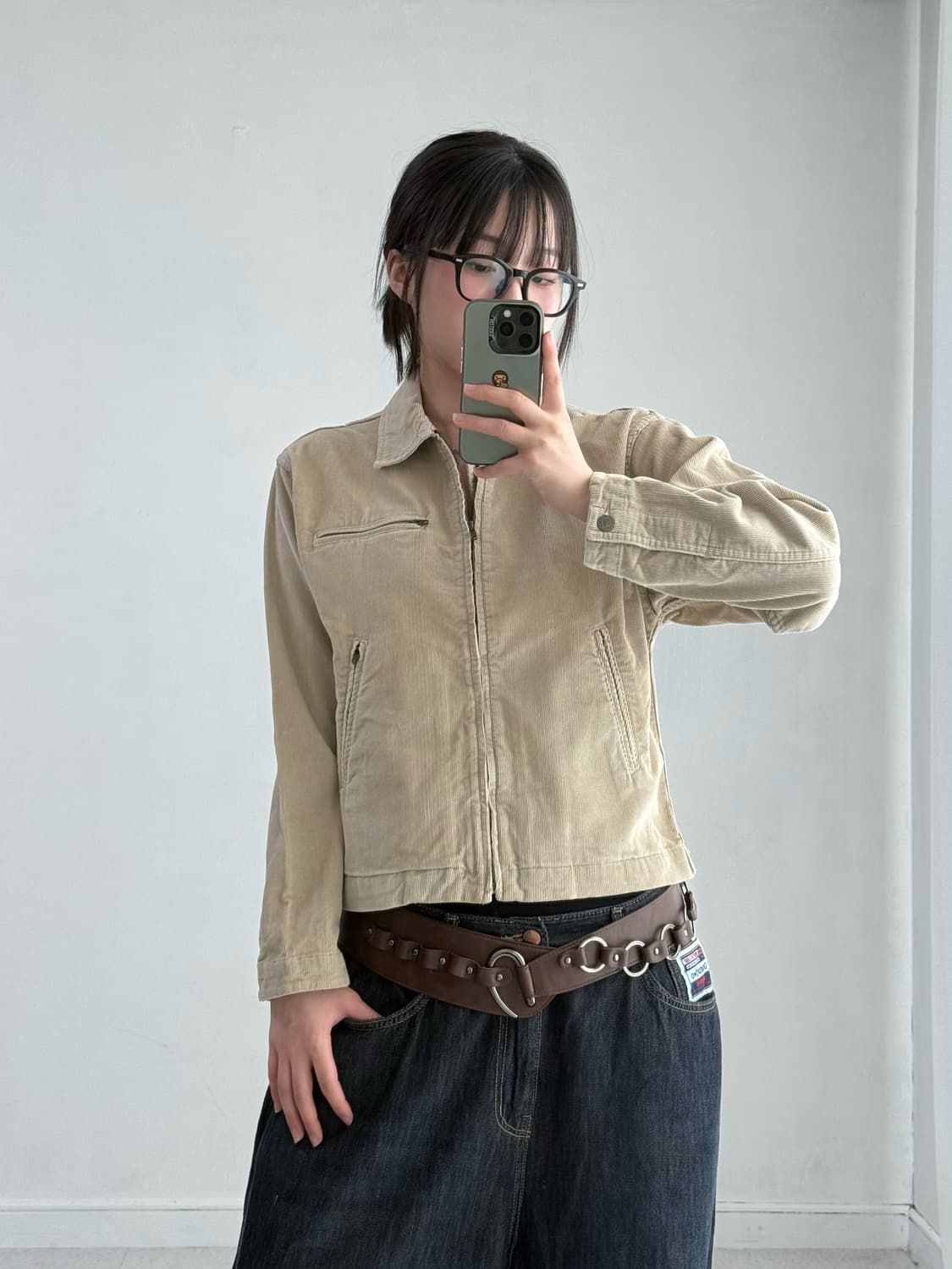 폴로 진스 베이지 코듀로이 자켓 상품이미지3