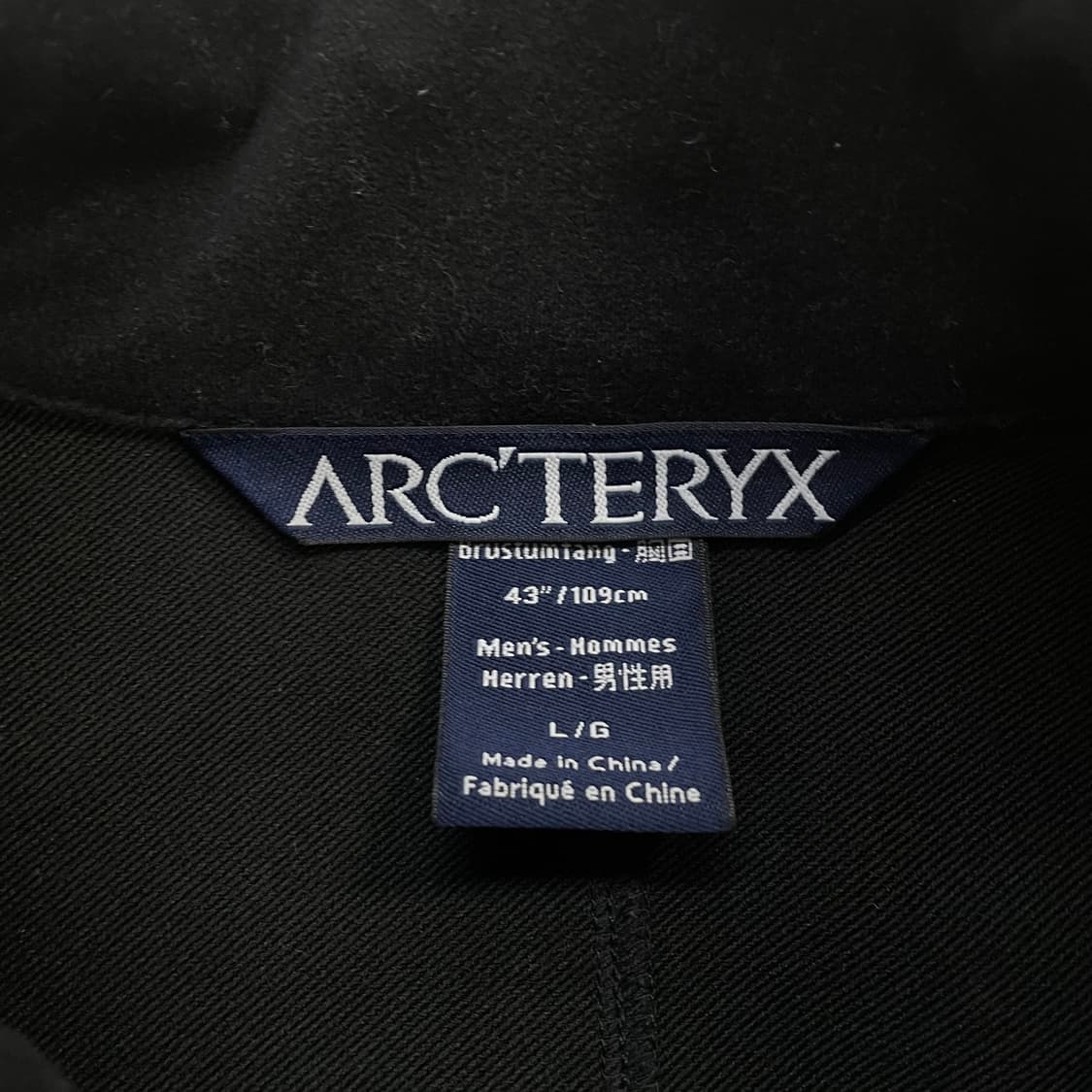 아크테릭스 감마 AR 소프트쉘 자켓 블랙 상품이미지4