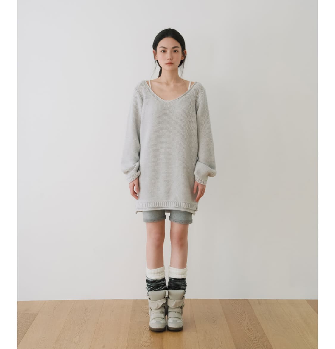 이어닝 루즈 니트 상품이미지1