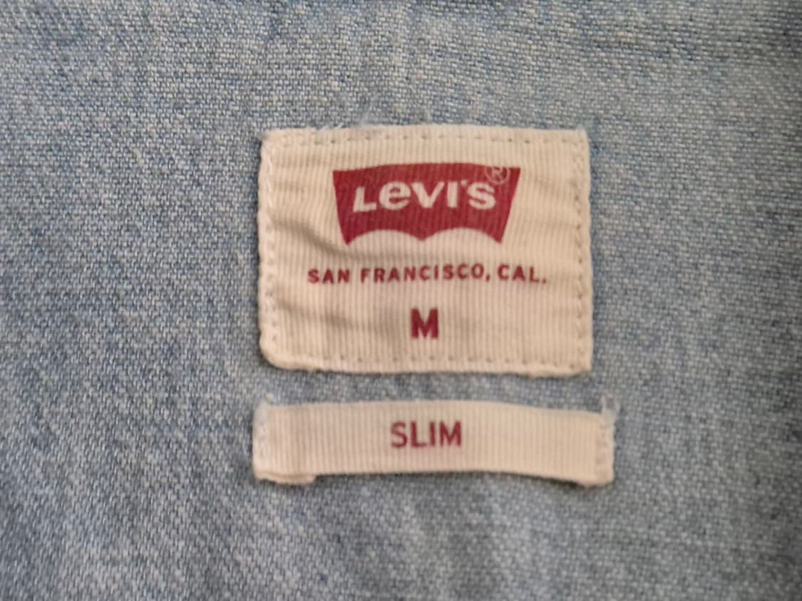 리바이스 클래식한 바스토우 웨스턴 데님 셔츠(M) 상품이미지6