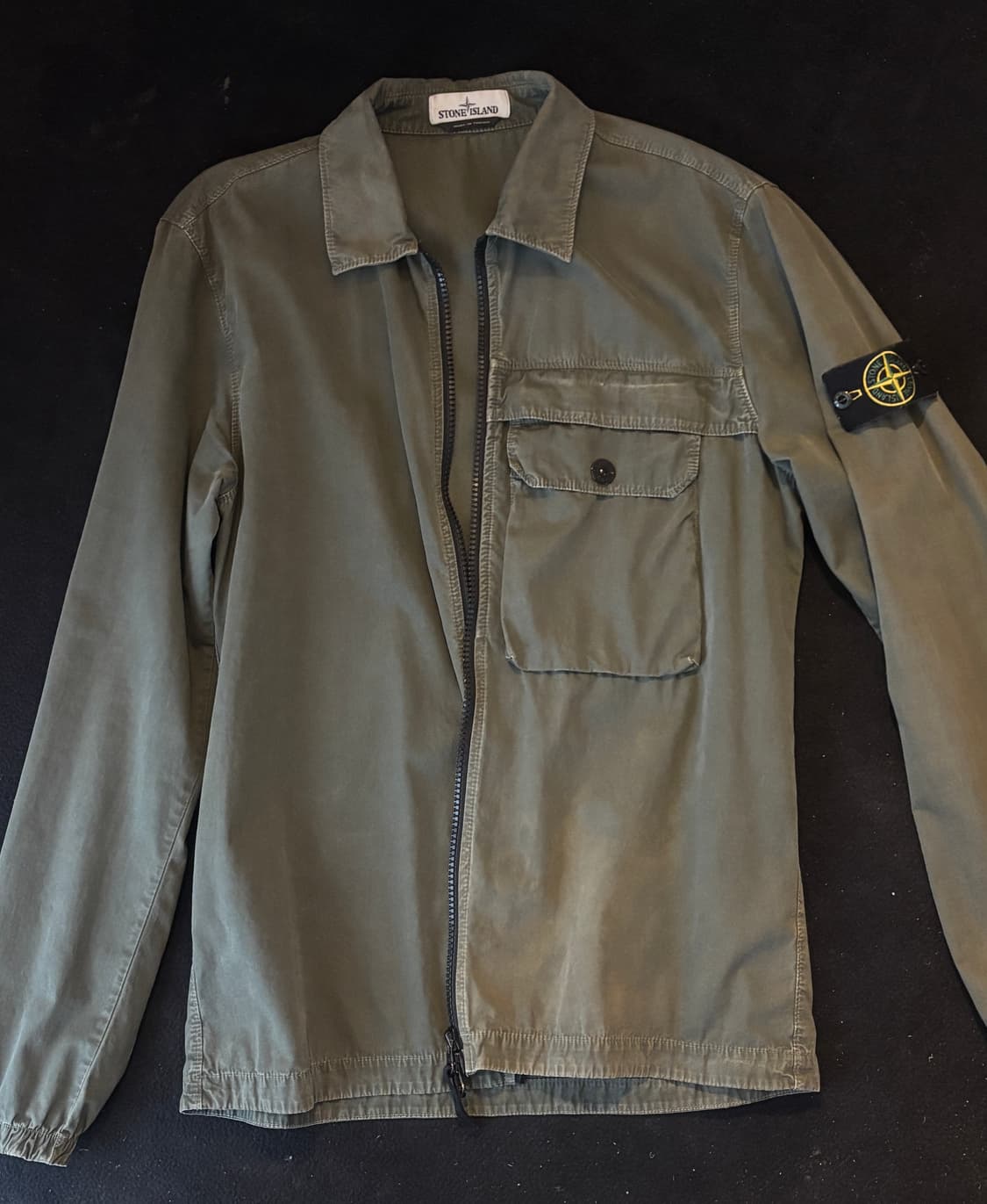 스톤아일랜드 코튼 오버셔츠 L사이즈 상품이미지1