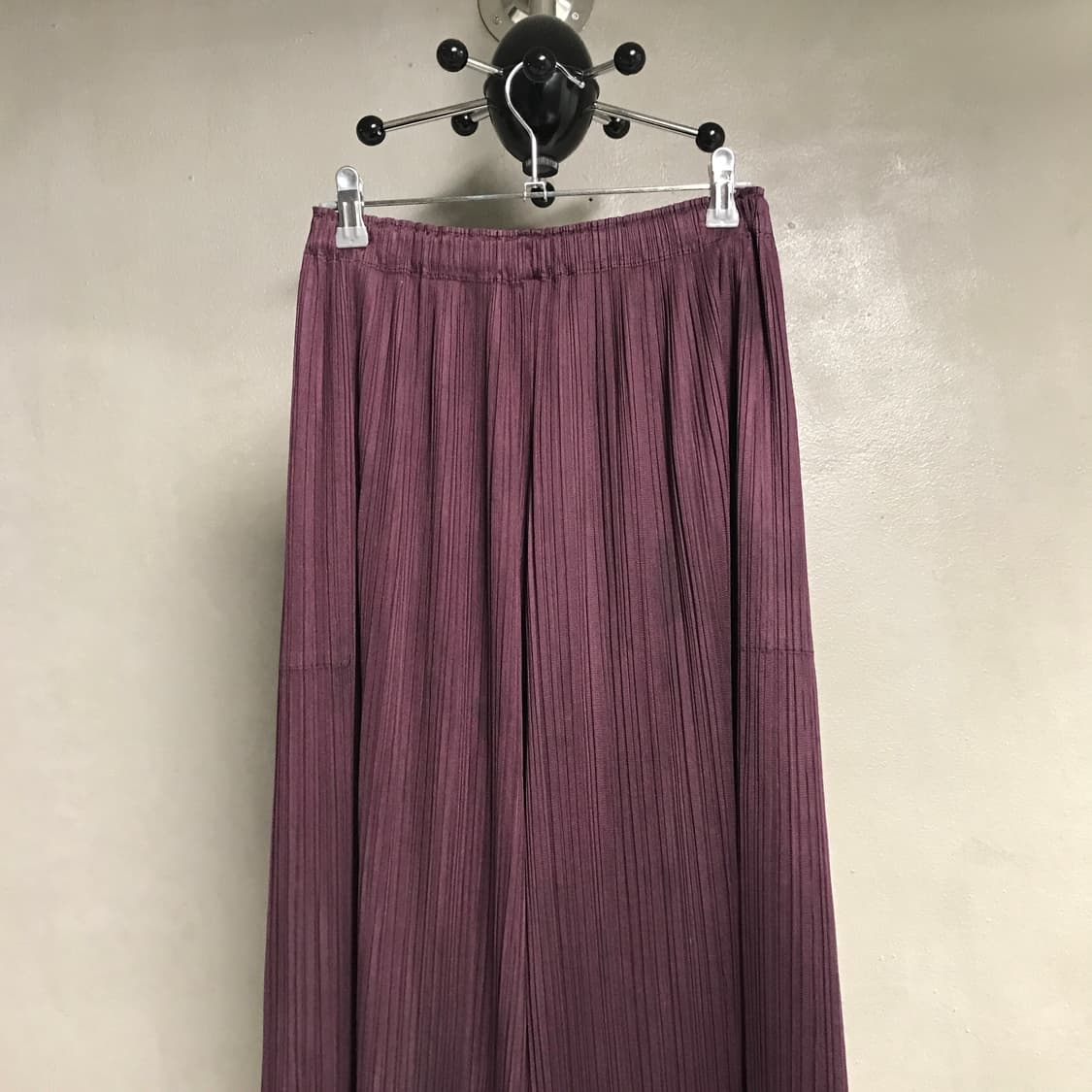 이세이 미야케 플리츠 플리즈 팬츠 퍼플 1(W) 상품이미지2