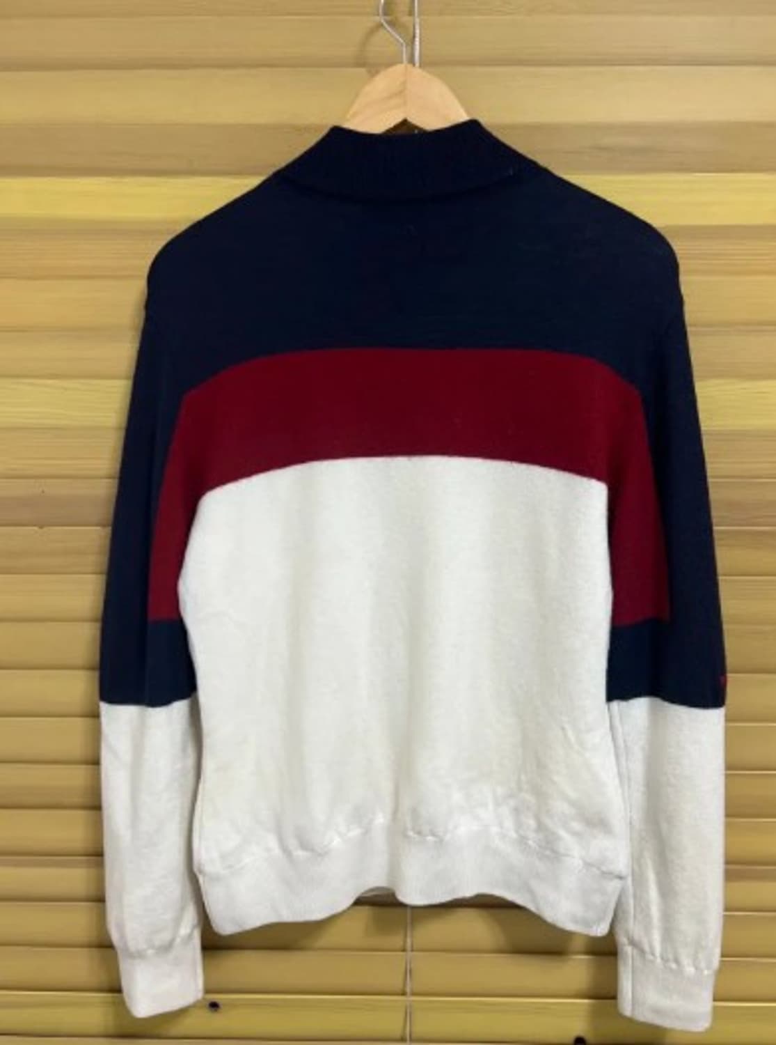 제이린드버그 남성 울방풍반집업니트 L 상품이미지3