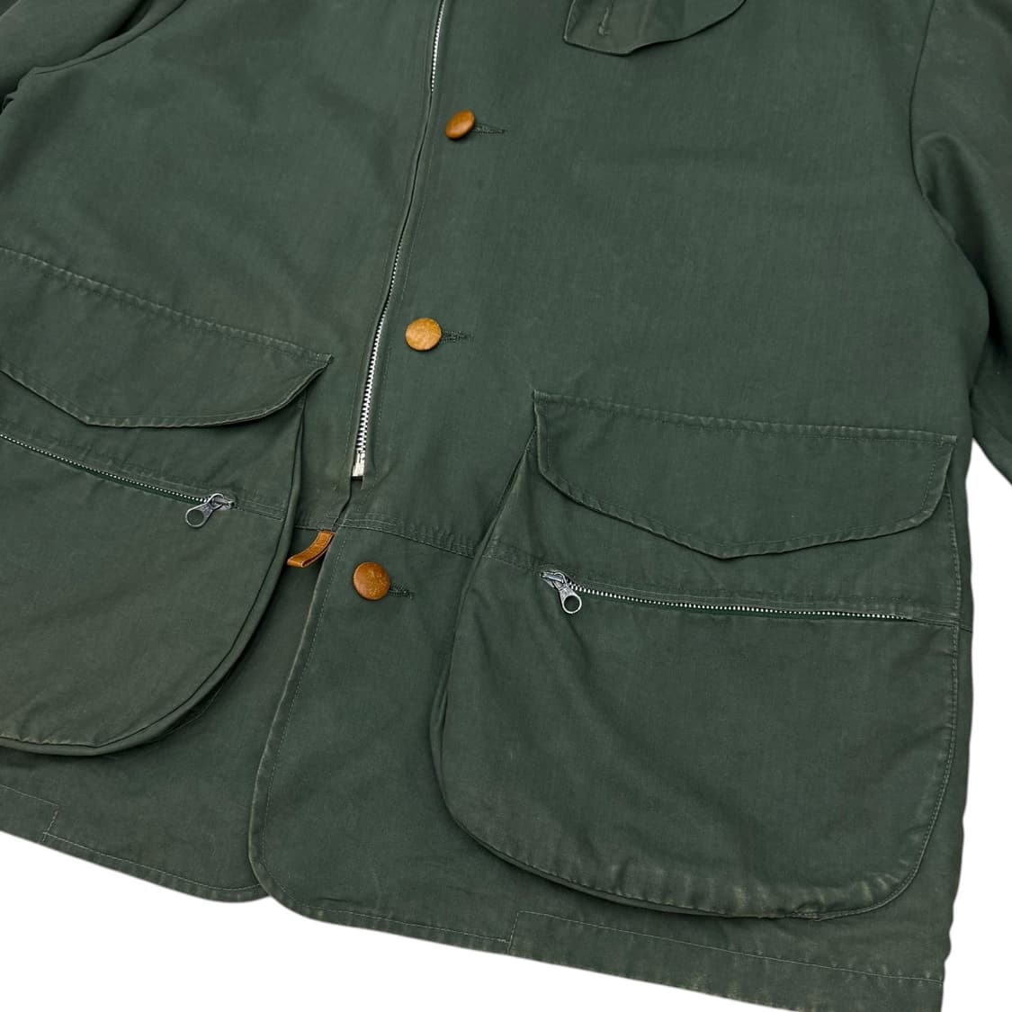 60s ALBINO GARDIN 빈티지 레더카라 더블버튼 야상 초어자켓  상품이미지7