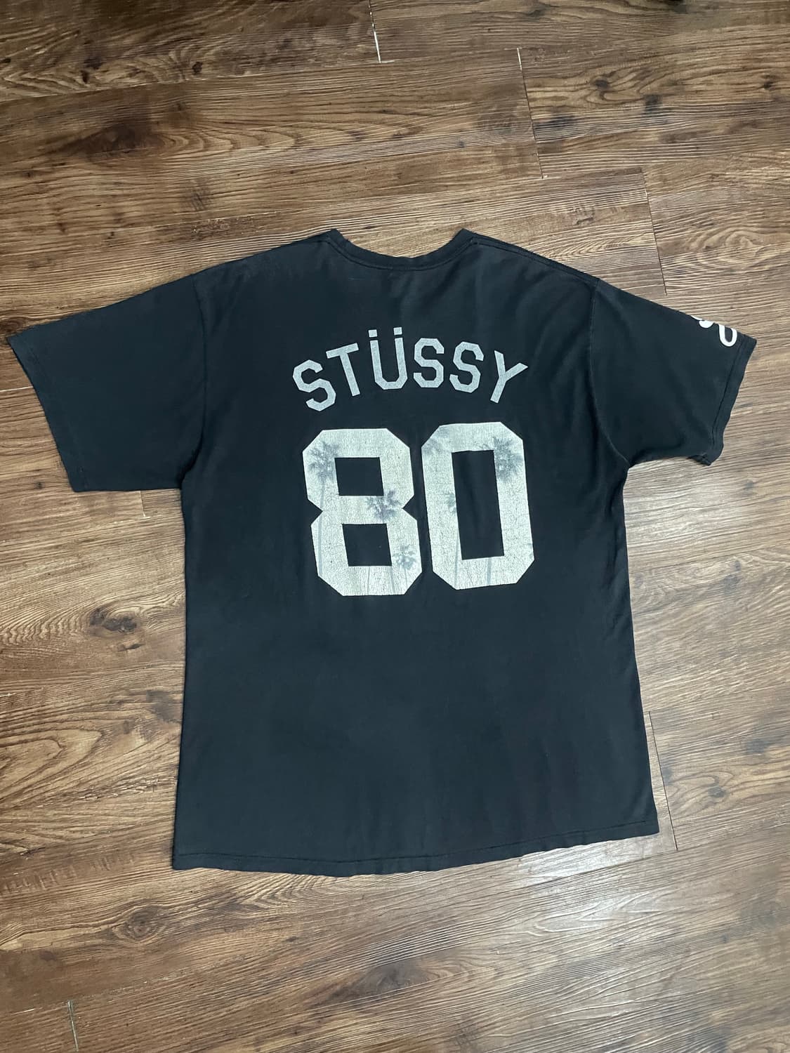 스투시 LA 애슬레틱스 80 페이드 티셔츠 상품이미지8