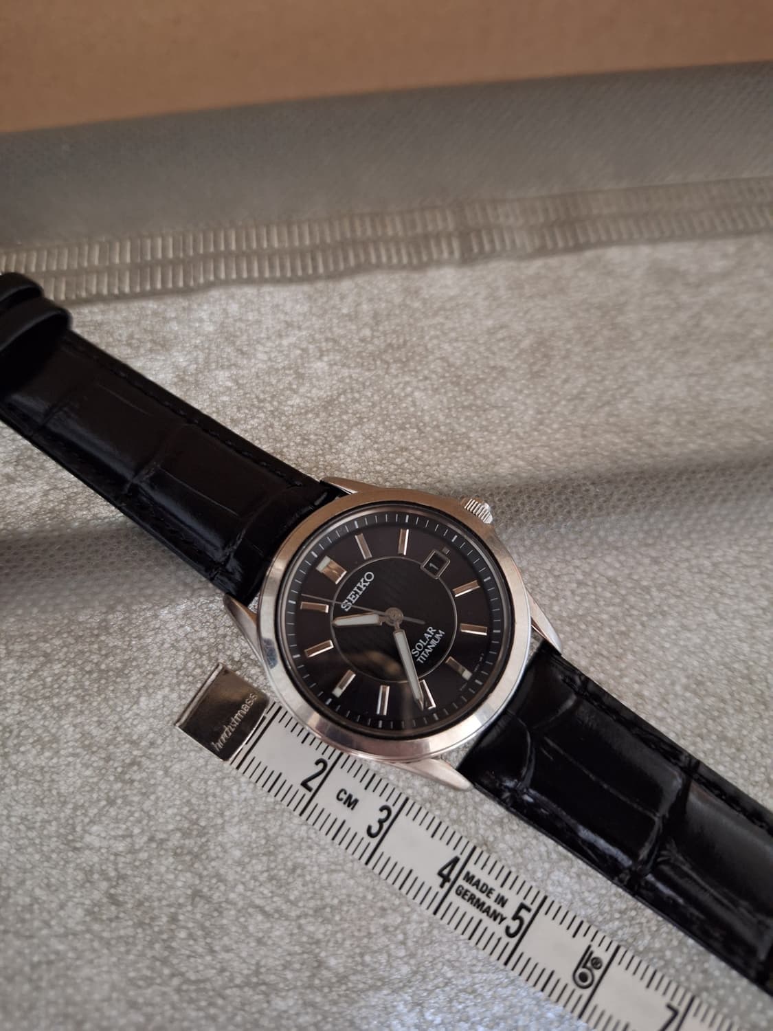 세이코 티타늄 솔라 시계 판매합니다 상품이미지5