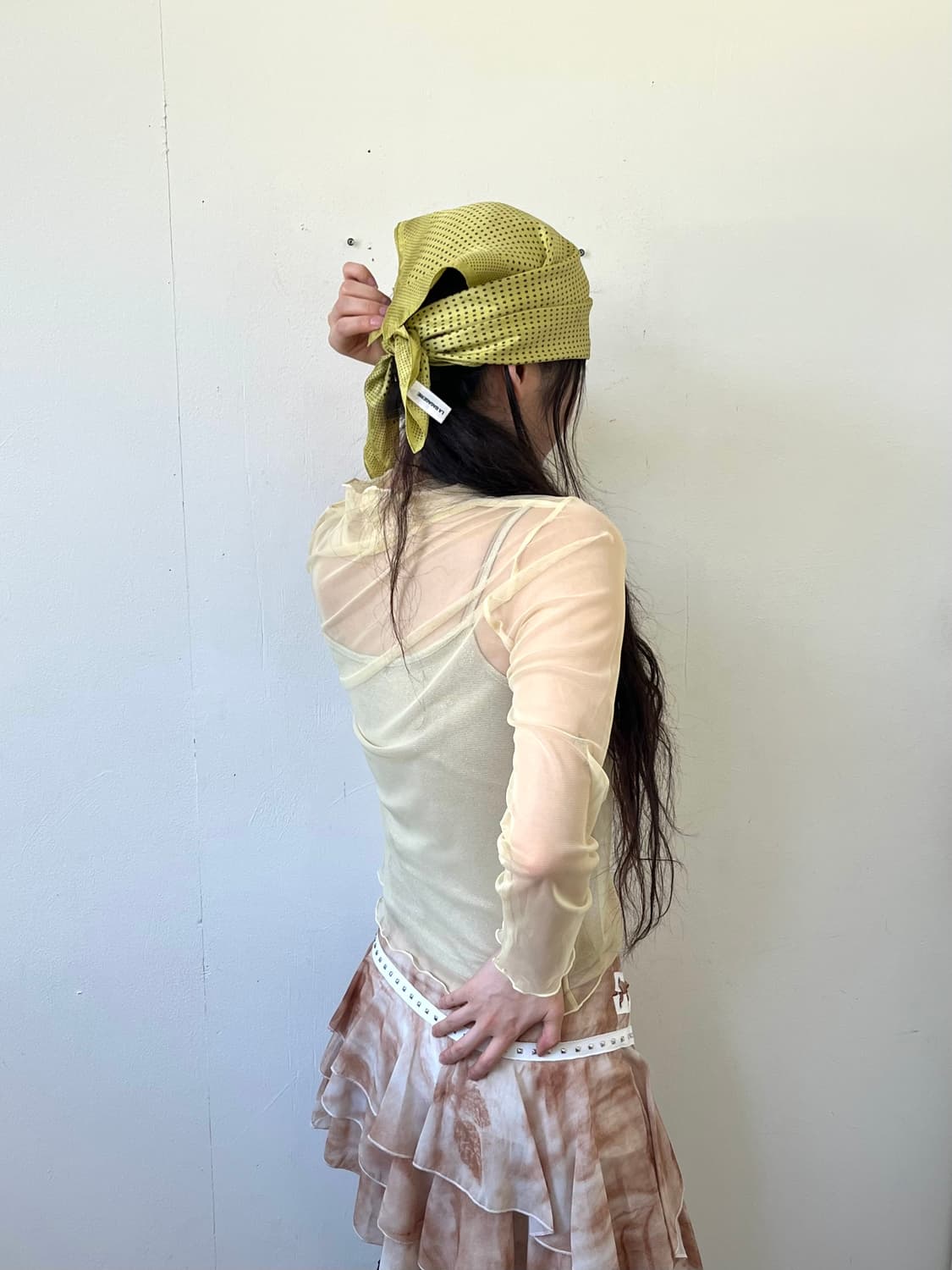LA BAGAGERIE 도트 스카프 상품이미지9