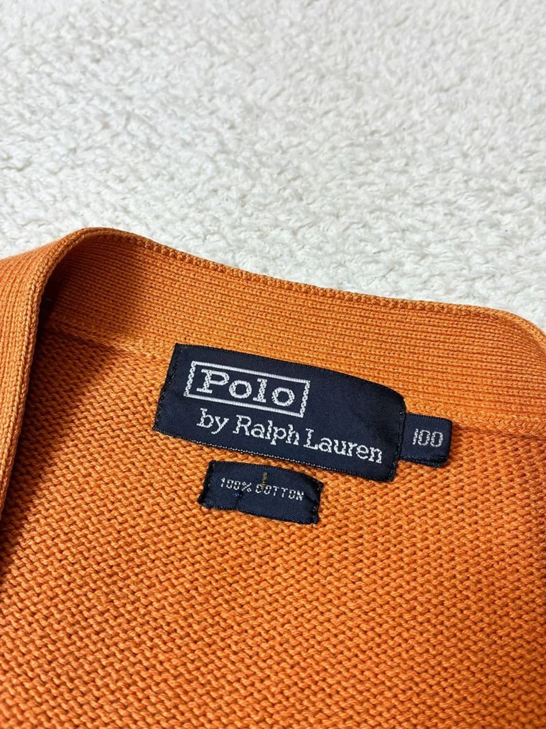 폴로 랄프로렌 90's 헤리티지 헤비코튼 니트 가디건 PN7223 상품이미지7