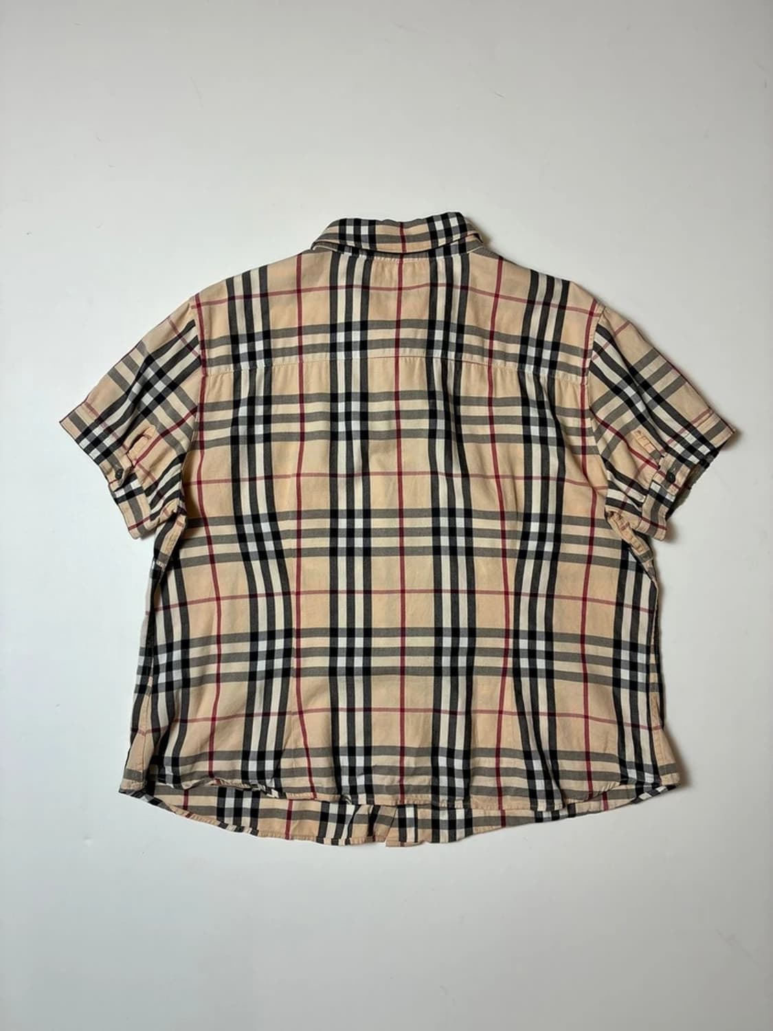 버버리 00's 노바 체크 코튼 패턴 셔츠 PN9114 상품이미지6