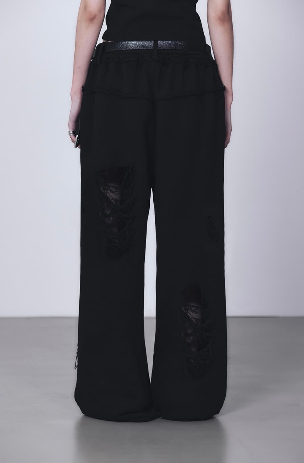 트리밍버드 데미지 스웻 팬츠 상품이미지2