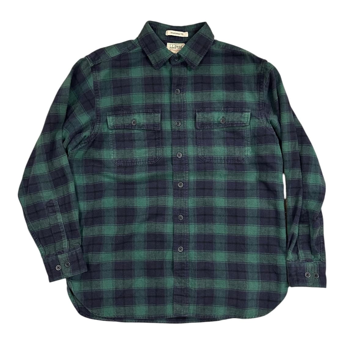 ML) 엘엘빈 L.L.Bean 블랙워치 샤모아 플란넬 체크 셔츠남방 상품이미지1