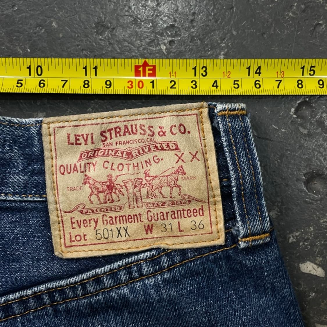 31 리바이스 LVC 501XX USA 데님팬츠 상품이미지9