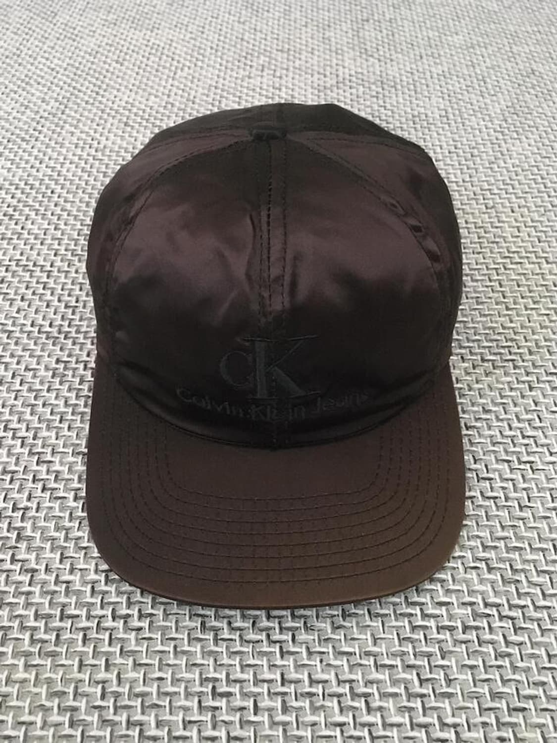 90s USA made Glossy brown ballcaps 상품이미지2
