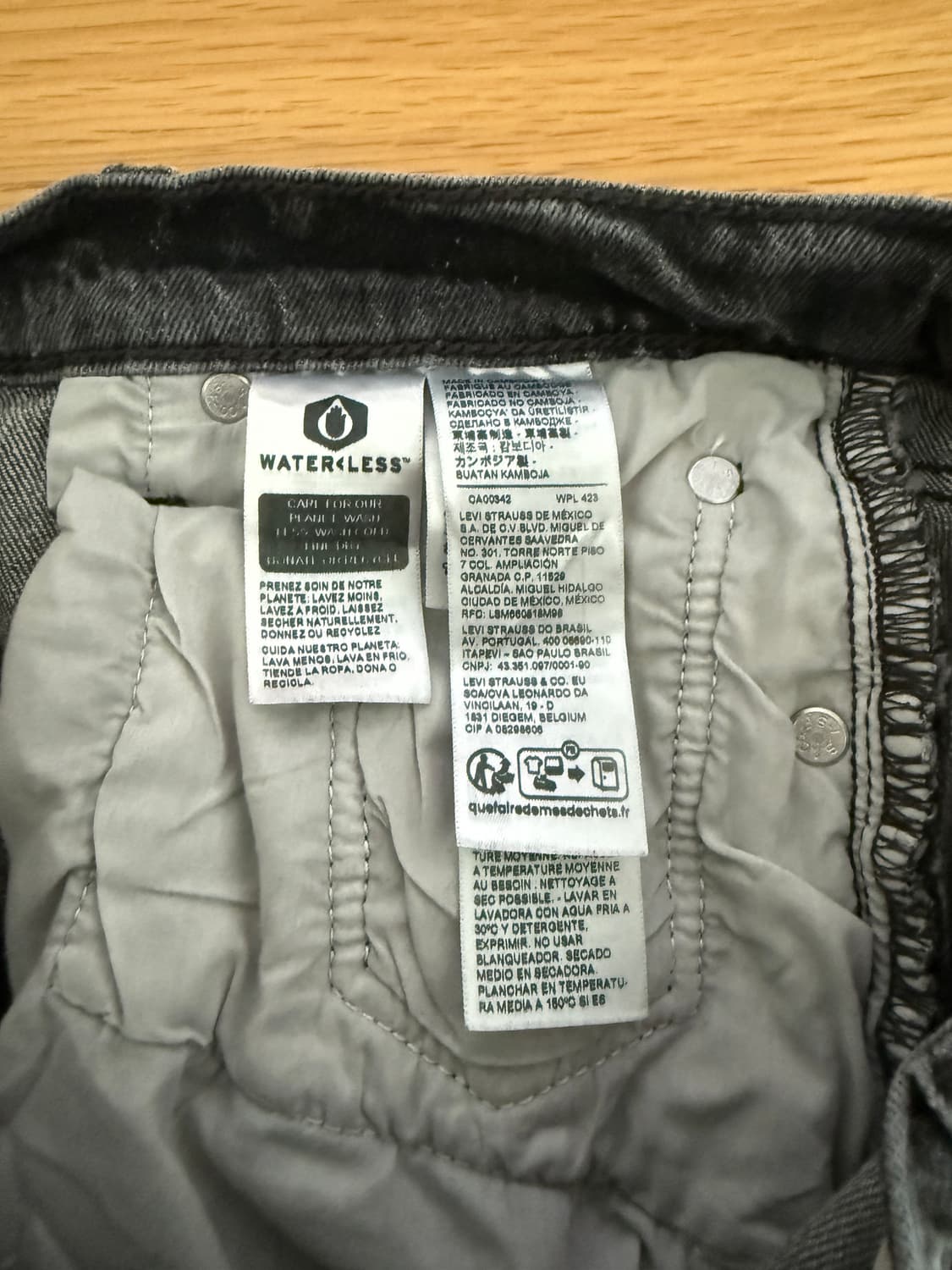 리바이스(Levi's) 그레이 데님  상품이미지9