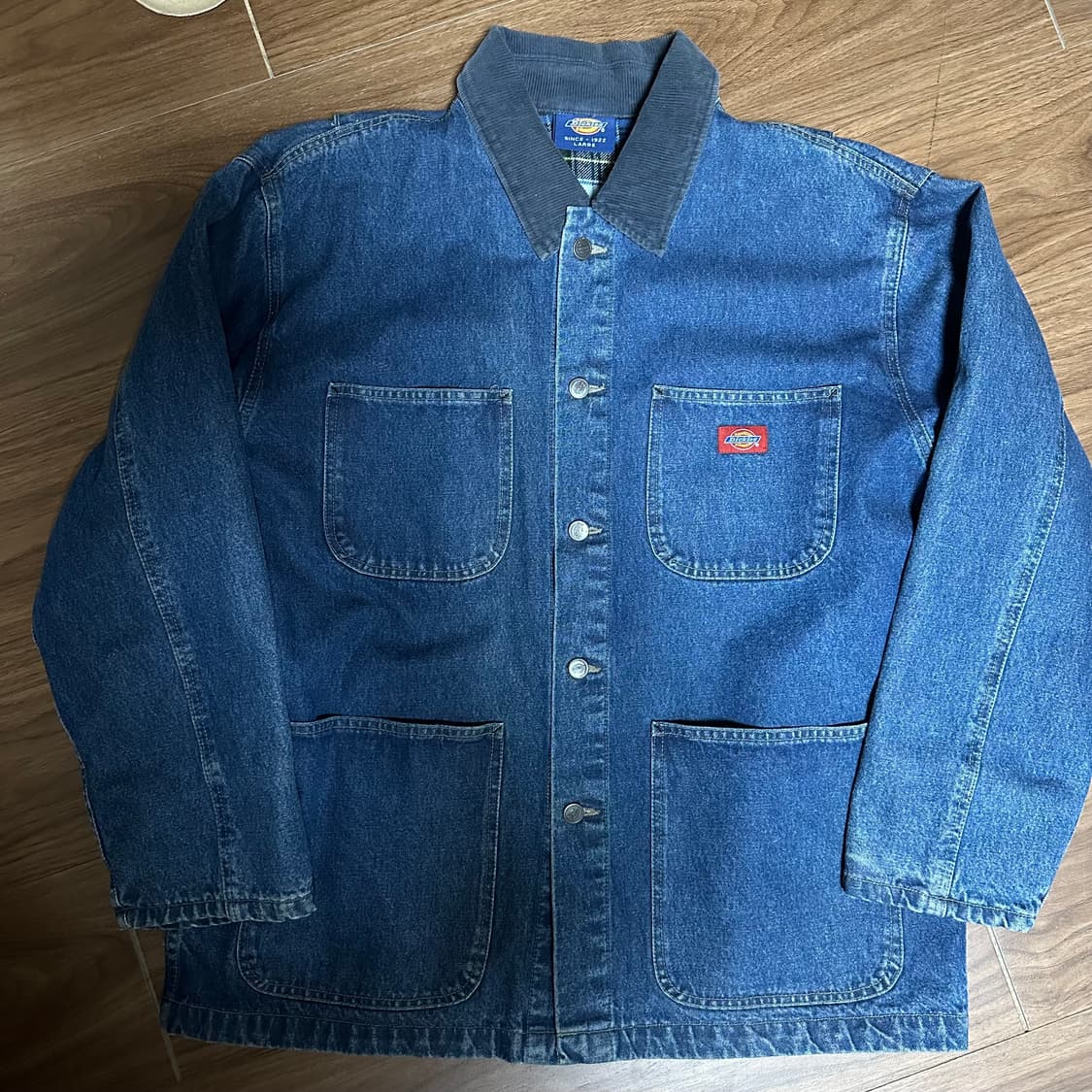 빈티지 디키즈 데님 초어자켓 워크자켓 상품이미지1